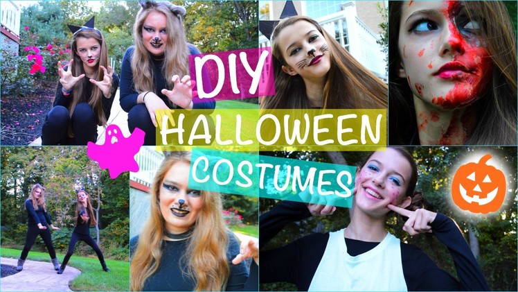 Fast & Affordable DIY Halloween Costumes! Funny, Scary, Cute + Easy