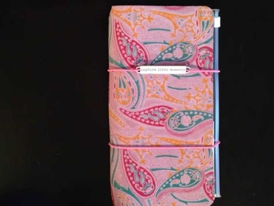 Homemade Midori Traveler's Notebook