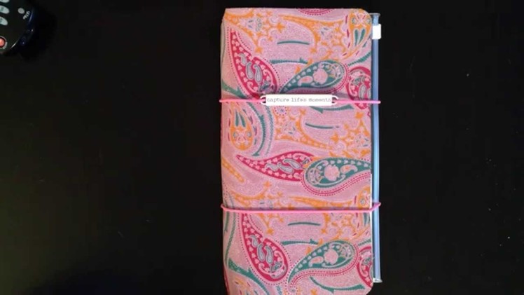 Homemade Midori Traveler's Notebook