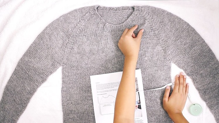 How to Block a Sweater That Fits