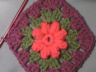 How to Crochet the "Blooming Granny Square"