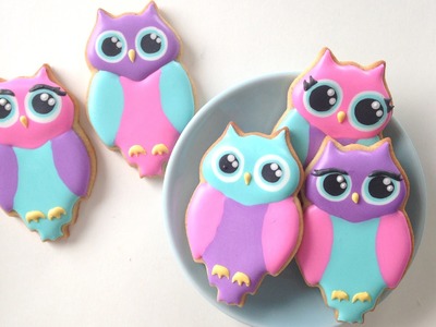 How To Decorate Owl Cookies!