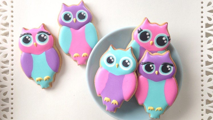 How To Decorate Owl Cookies!