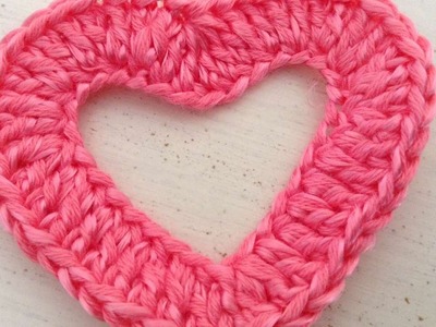 How To Make A Crochet Heart To Apply On Clothes - DIY Crafts Tutorial - Guidecentral