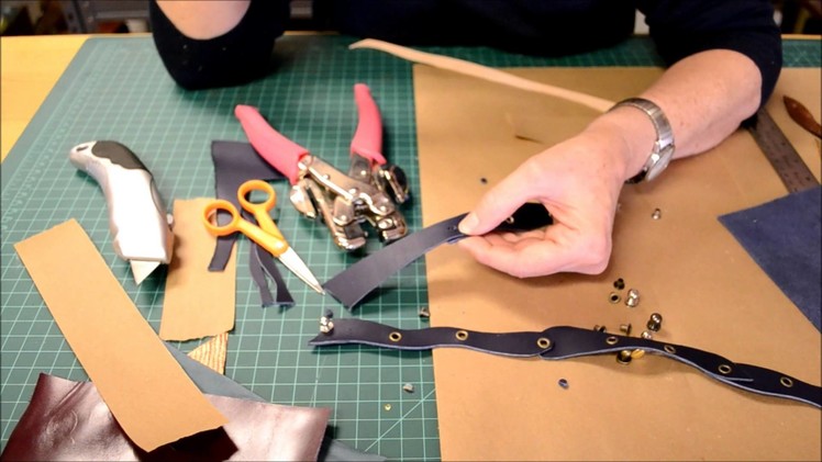 How to make a Leather Bracelet- Ten Seconds Studio