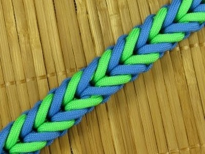 How to make a Symmetry Bar Paracord Sinnet (Paracord 101)