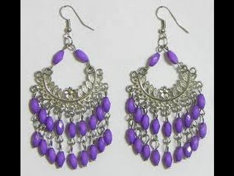 HOW TO MAKE EARRINGS OUT OF NECKLACES & COSTUME JEWELRY DIY TUTORIAL VIDEO