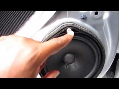 How to remove door panel and install speakers on a 2010 Honda Accord LX Sedan