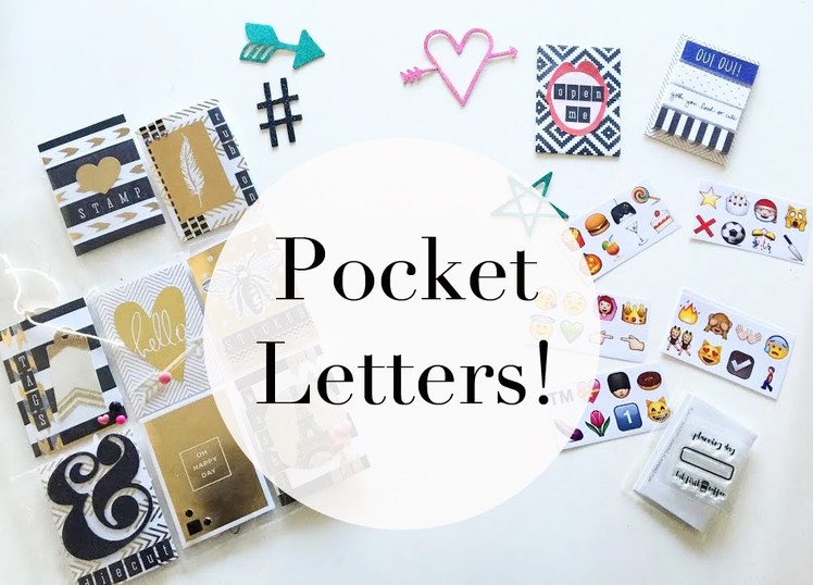 Pocket Letters! Unpocketing Happy Planner Snail Mail!