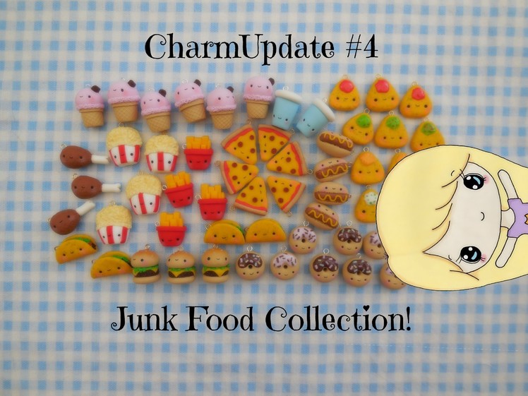Polymer Clay Charm Update #4: Junk Food Collection