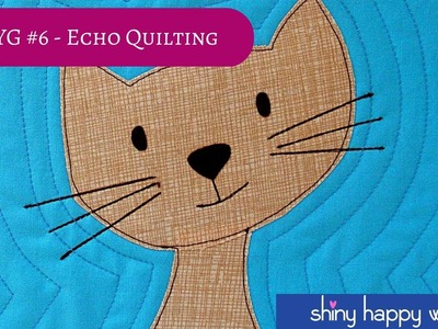 Quilt As You Go #6 - Echo Quilting