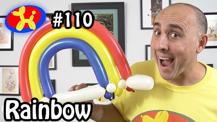 Rainbow  - Balloon Animal Lessons #110