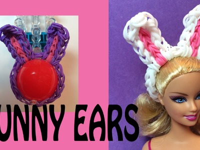 Rainbow Loom Bunny Ears for Halloween Costumes, Eggs and Dolls