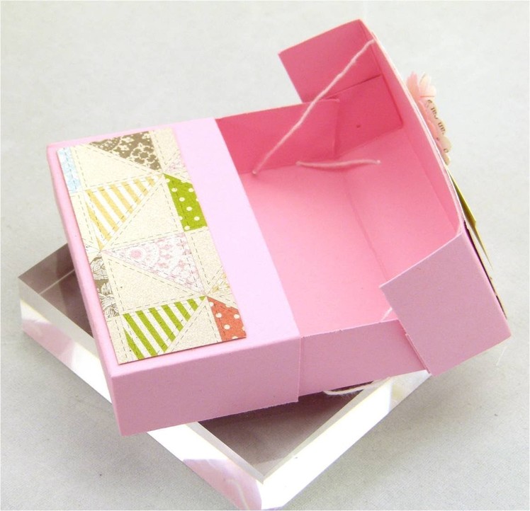 Stampin Up UK Secret Closure Gift Treat Soap Box