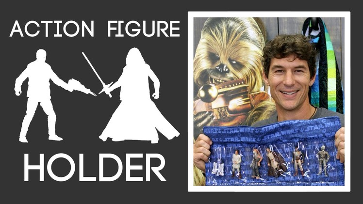 Action Figure Holder:  Easy Sewing Project with Rob Appell of Man Sewing