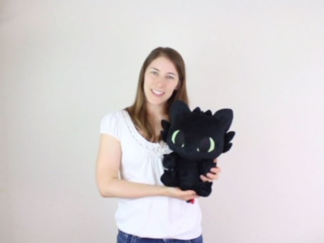 Baby Toothless plushie ~ sewing pattern available!