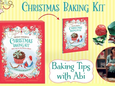 Baking Tips with Abi | Icing biscuits from the Usborne Christmas Baking Kit