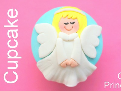 Christmas Cupcakes - How to Make an Angel Cupcake by Pink Cake Princess
