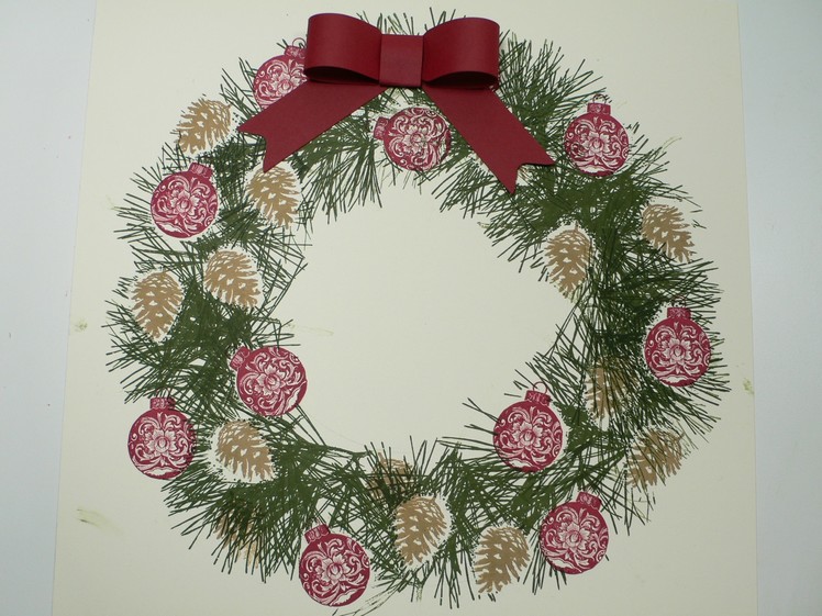 Christmas Wreath Ornamental Pine