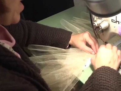 Constructing a Classical Ballet Tutu (Part 4: Sewing Layers to the Panty)