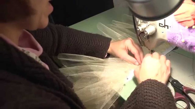 Constructing a Classical Ballet Tutu (Part 4: Sewing Layers to the Panty)