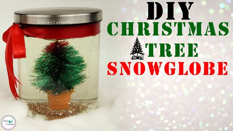 DIY CHRISTMAS Room Decor | Easy HOLIDAY Snow Globe ❄