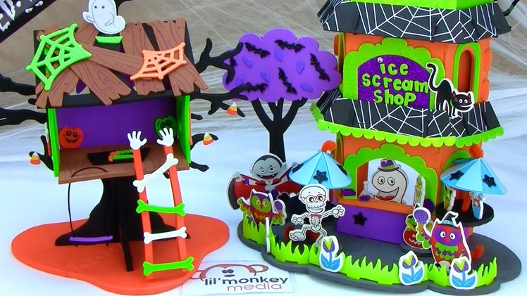 DIY-Create a Spooky Treehouse and Ice Scream Shop!