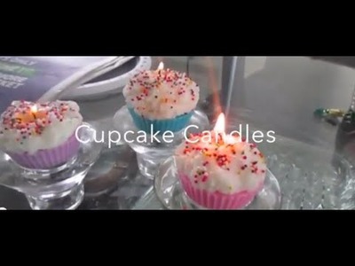 DIY Cupcake Candle