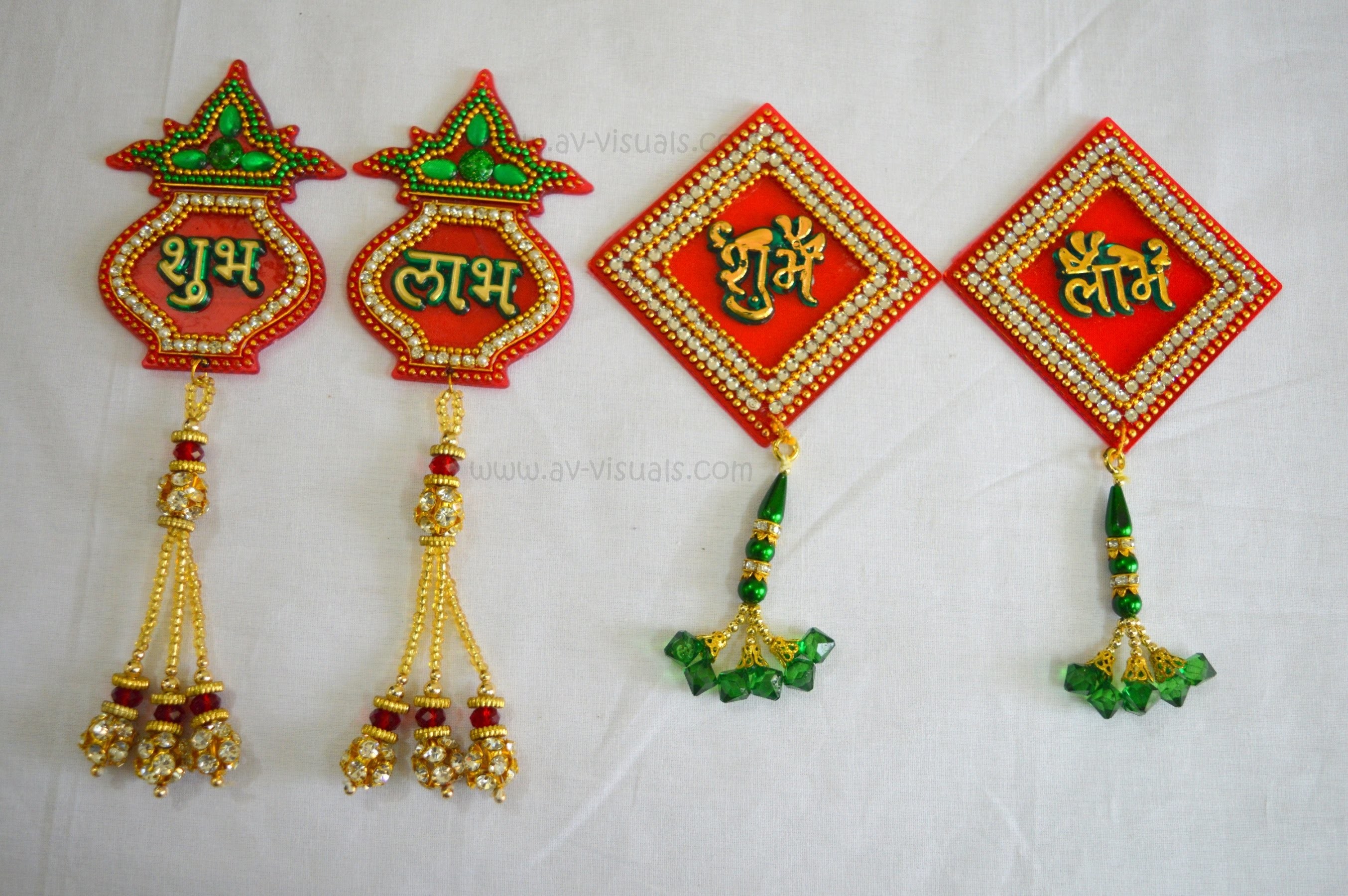 DIY Diwali Shubh Labh Door Hanging, Wall Decor, Making Tutorial