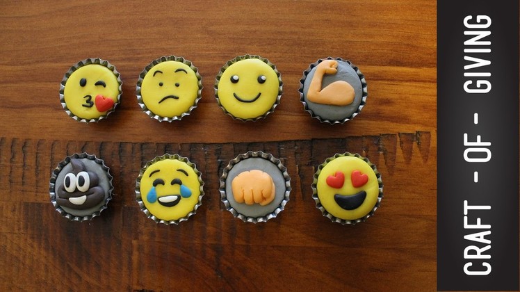 DIY Emoji Magnets | Craft of Giving