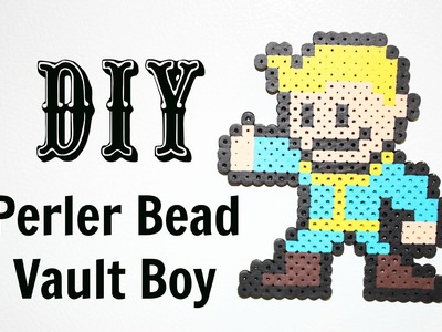 DIY Fallout - Perler Bead Vault Boy