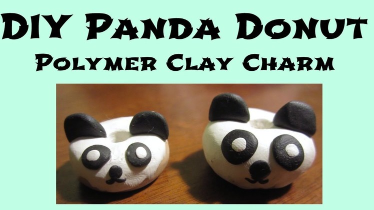 DIY Panda Donut Charm