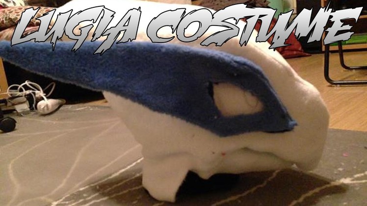Pokemon Lugia Costume WIP - Sewing The Head! Day 5 & 6 | Mootypwns