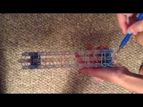 Rainbow Loom: Railroad Track Bracelet- Easy!