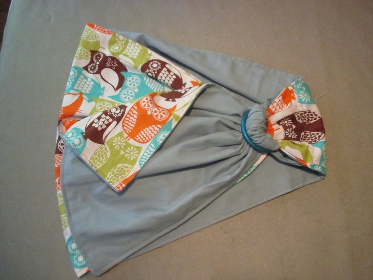 SBP LLC: Sewing a Reversible Double-Layer Sling with Lightweight Fabrics