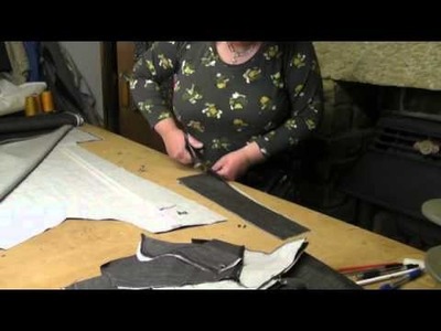 Sewing Tutorial - Making Jeans   Part 1 -  Pattern Cutting