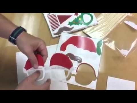 TinkSky 62 Piece Christmas Photo Booth Props and Accessories DIY Favor Review