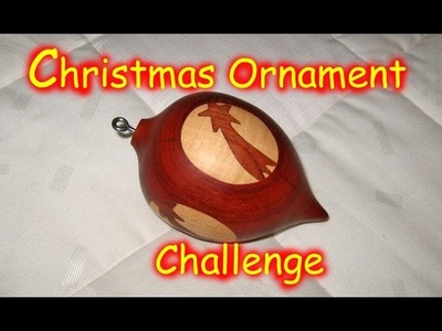 Wood Inlay Ornament - Christmas Ornament Woodturning Challenge. 2. Entry