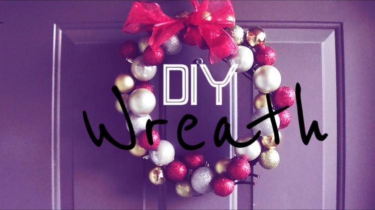 $5 DIY Christmas Wreath