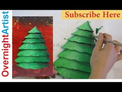 Amazing 3D Christmas Tree Craft Easy