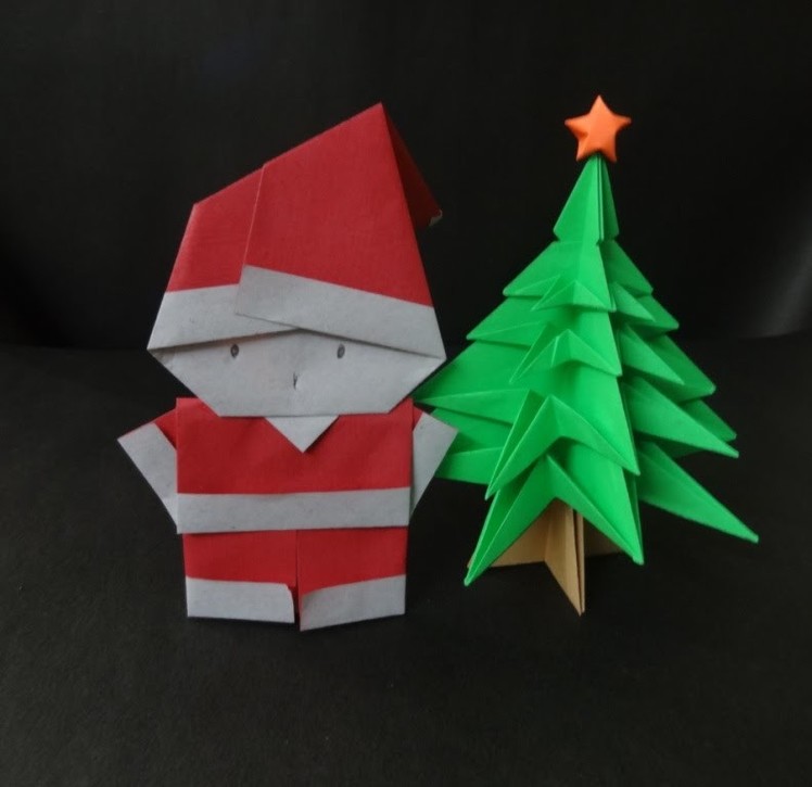 Christmas Crafts: How to fold a Santa Clause