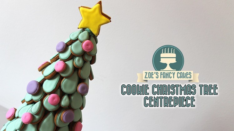 Christmas tree cookie Centrepiece