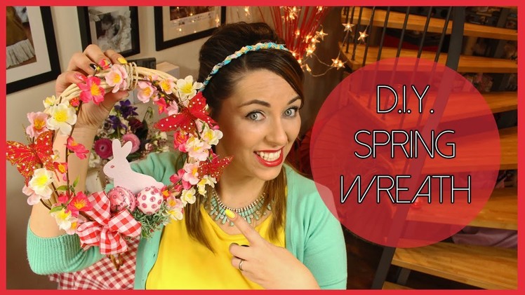 D.I.Y. Spring wreath - Ghirlanda Primaverile fai da te | Hello Spring! #DAY1