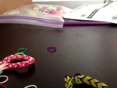 How to make a rubber band gun with Rainbow loom