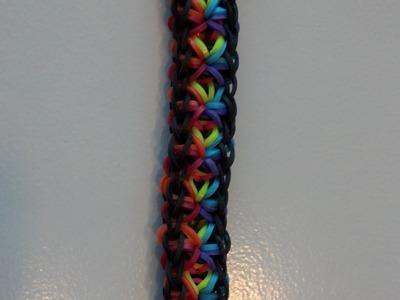 How to Make Rainbow Loom Starburst Bracelet Video