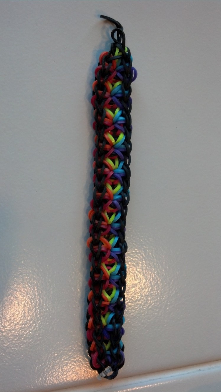 How to Make Rainbow Loom Starburst Bracelet Video
