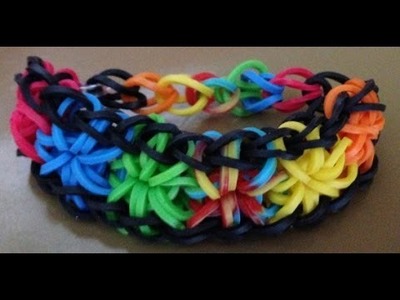 How to make rainbow loom bracelets without the kit step by step