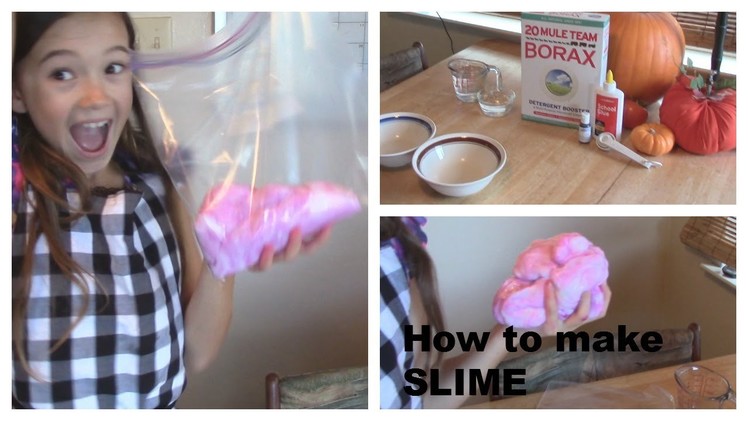 How to make SLIME! | DIY Science Project | Make it Fancy | Fiona Frills