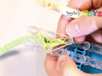 Make HEXAFISH with 1 ONE KIT   How to Tutorial for Rainbow Loom Bracelet