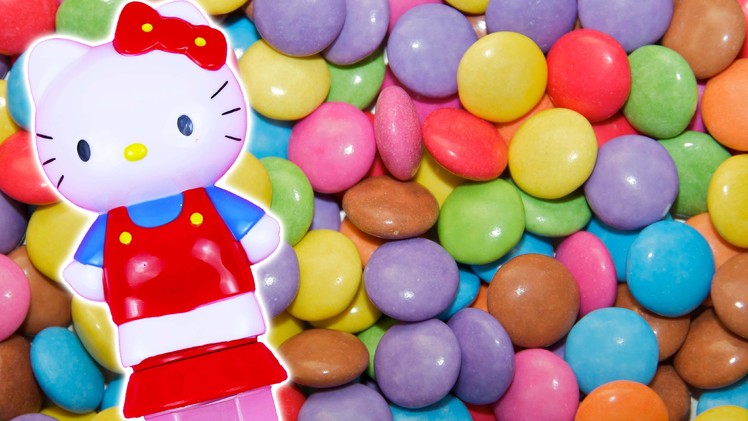 New Learn Colours with Hello Kitty Candy Rainbow, Learning Colors for children